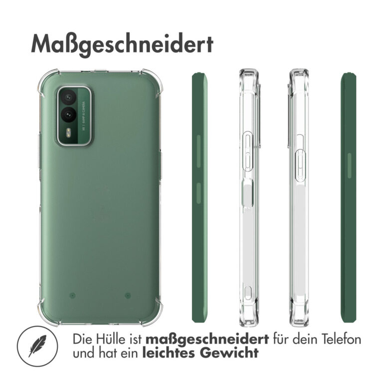 Accezz Clear Backcover Nokia XR21 - Transparant - Afbeelding 10
