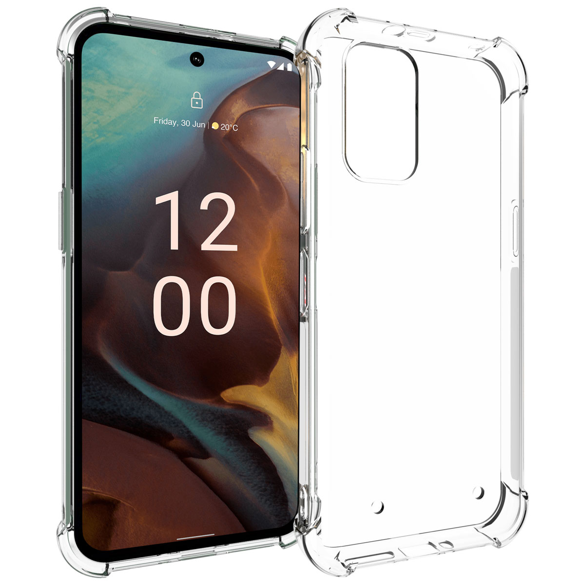 Accezz Clear Backcover Nokia XR21 – Transparant