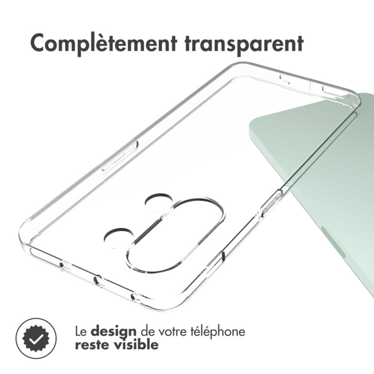 Accezz Clear Backcover OnePlus Nord 3 - Transparant - Afbeelding 8