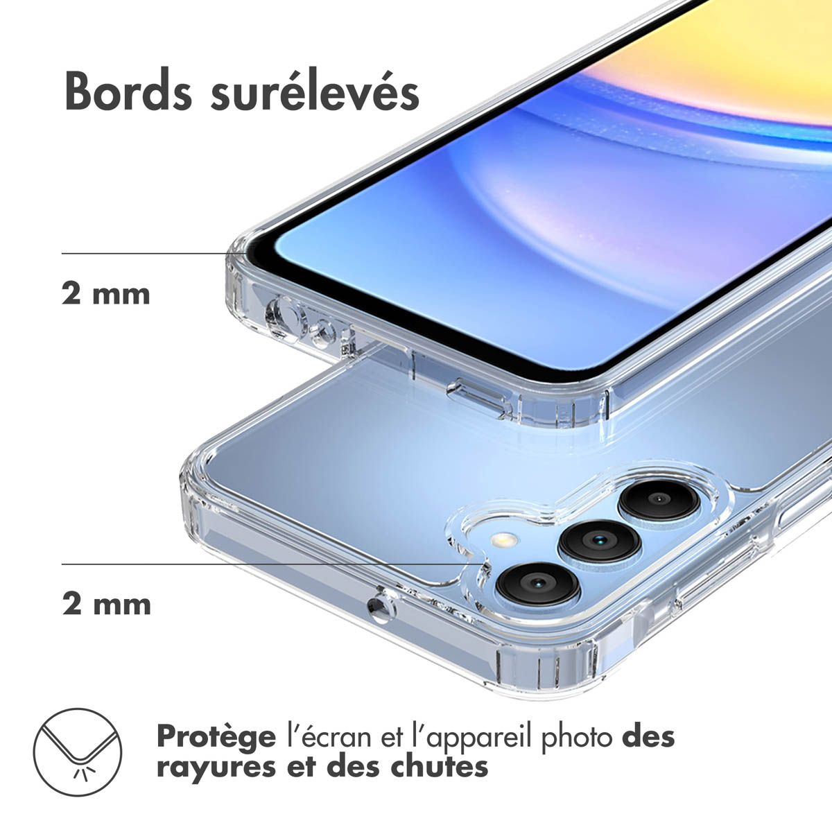 Accezz Xtreme Impact Backcover Samsung Galaxy A15 (5G/4G) - Transparant - Afbeelding 8