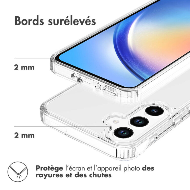 Accezz Xtreme Impact Backcover Samsung Galaxy A35 - Transparant - Afbeelding 10
