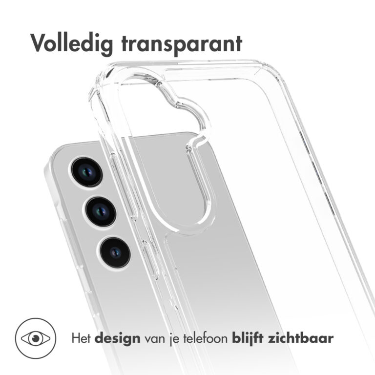 Accezz Xtreme Impact Backcover Samsung Galaxy A35 - Transparant - Afbeelding 4