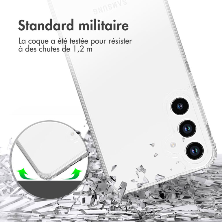 Accezz Xtreme Impact Backcover Samsung Galaxy A35 - Transparant - Afbeelding 7