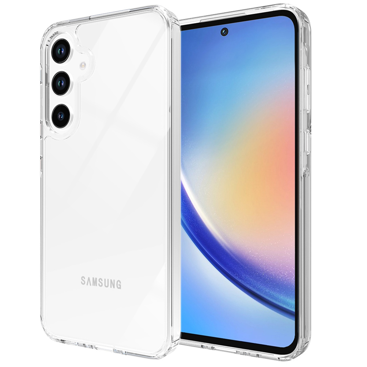 Accezz Xtreme Impact Backcover Samsung Galaxy A35 - Transparant - Afbeelding 2