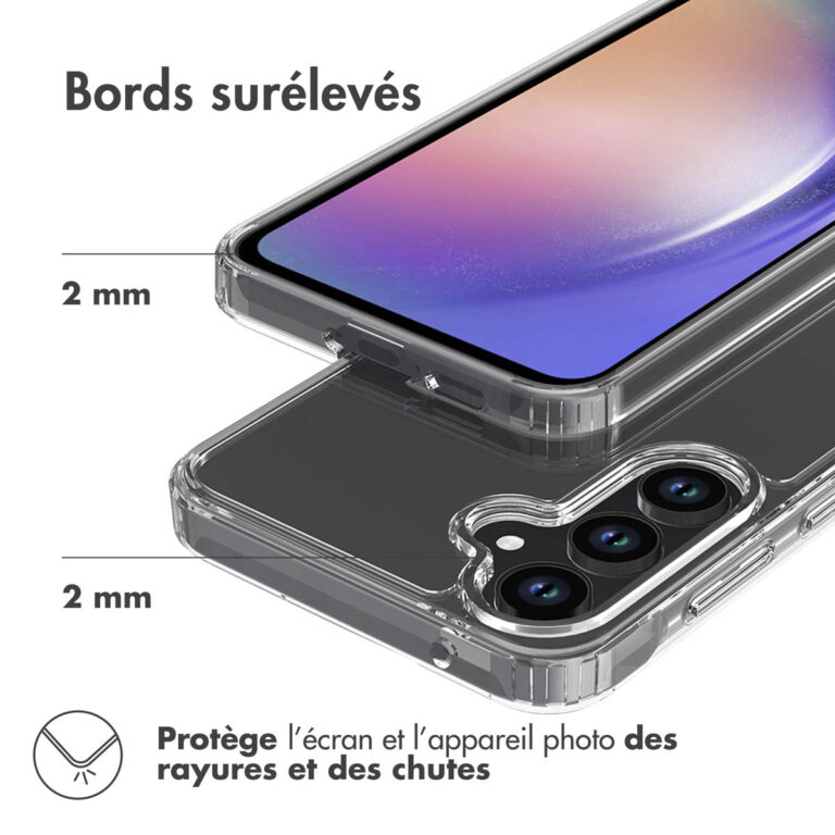 Accezz Xtreme Impact Backcover Samsung Galaxy A55 - Transparant - Afbeelding 10
