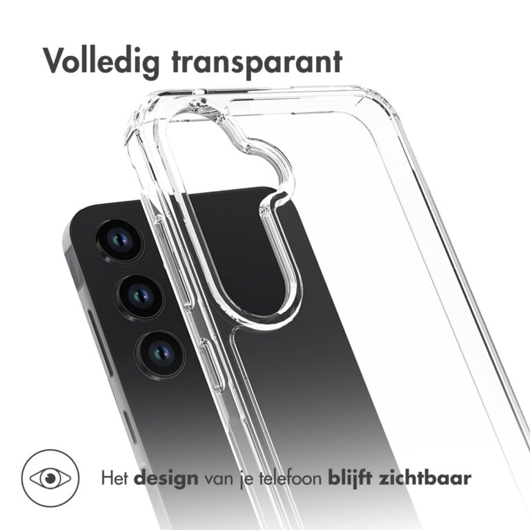 Accezz Xtreme Impact Backcover Samsung Galaxy A55 - Transparant - Afbeelding 3
