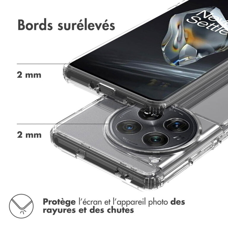Accezz Xtreme Impact Backcover OnePlus 12 - Transparant - Afbeelding 10