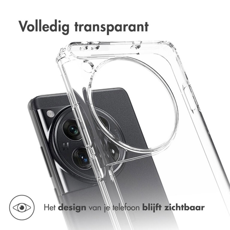 Accezz Xtreme Impact Backcover OnePlus 12 - Transparant - Afbeelding 4