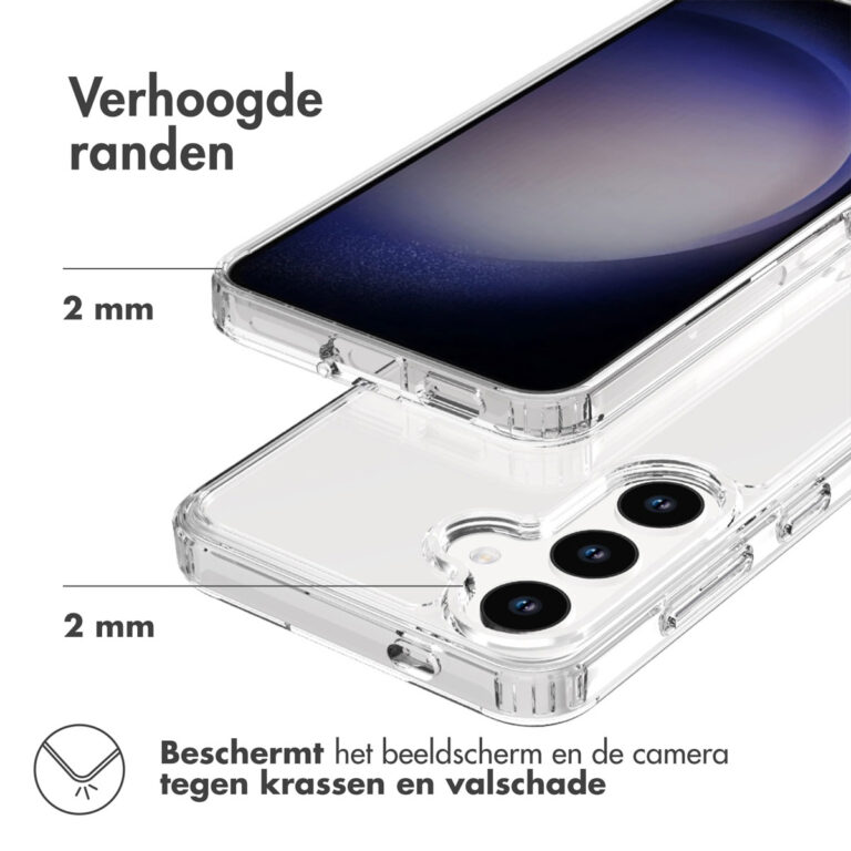 Accezz Xtreme Impact Backcover Samsung Galaxy S24 - Transparant - Afbeelding 6