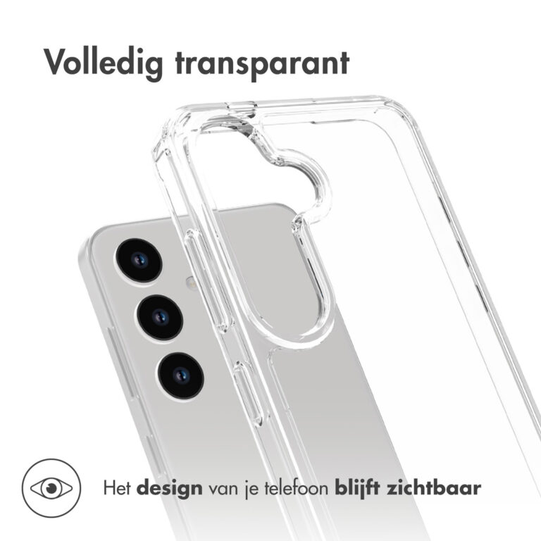 Accezz Xtreme Impact Backcover Samsung Galaxy S24 - Transparant - Afbeelding 5