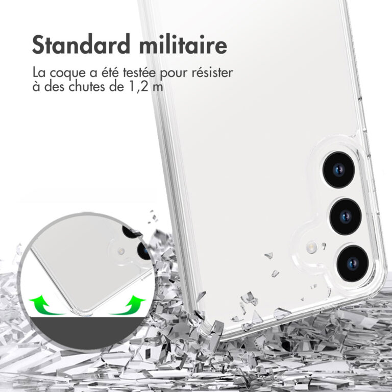 Accezz Xtreme Impact Backcover Samsung Galaxy S24 - Transparant - Afbeelding 8