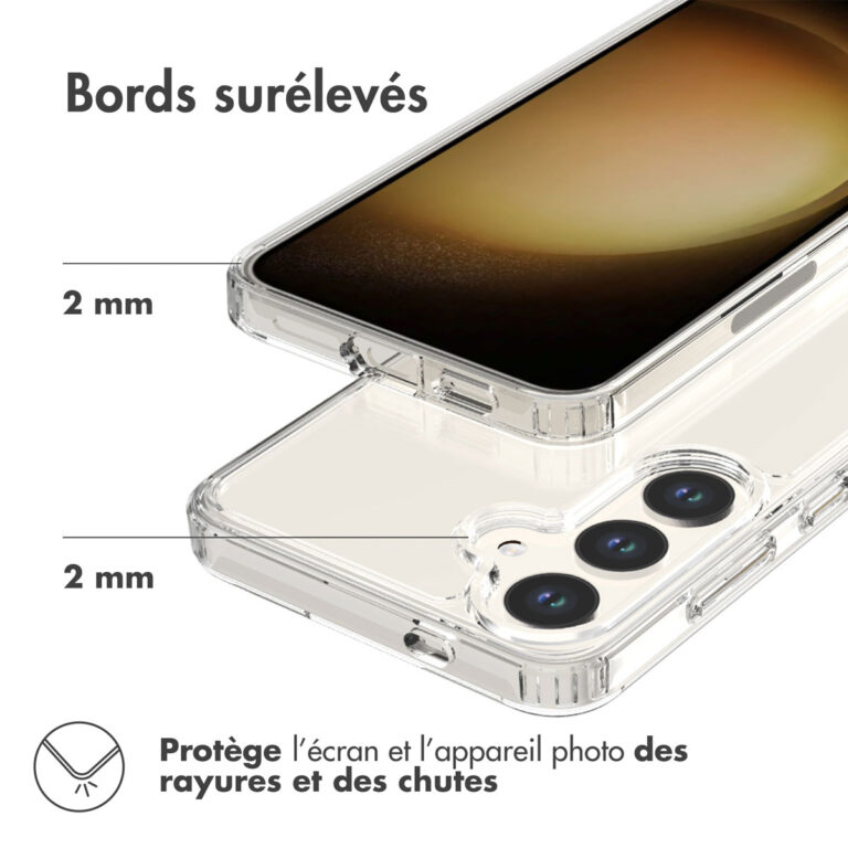 Accezz Xtreme Impact Backcover Samsung Galaxy S24 Plus - Transparant - Afbeelding 10