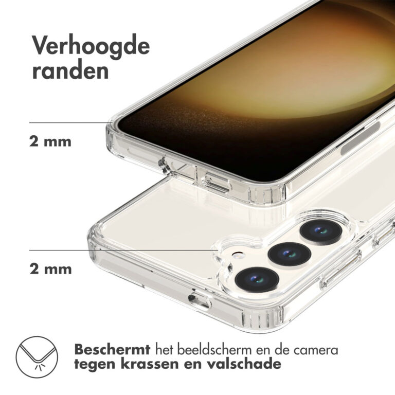 Accezz Xtreme Impact Backcover Samsung Galaxy S24 Plus - Transparant - Afbeelding 5