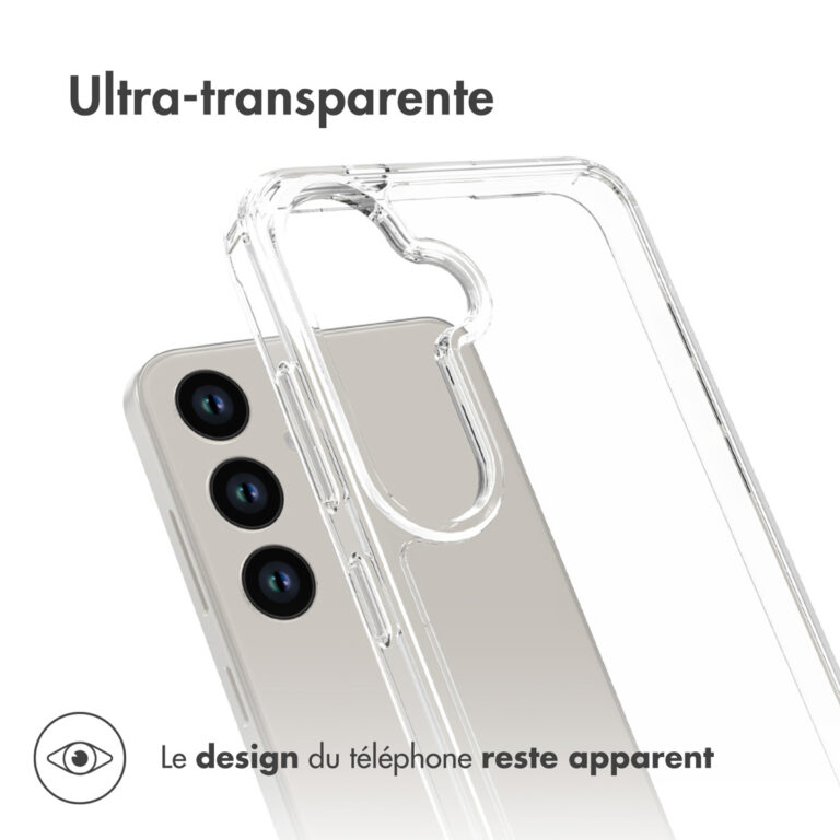 Accezz Xtreme Impact Backcover Samsung Galaxy S24 Plus - Transparant - Afbeelding 8