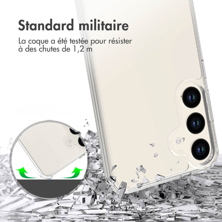 Accezz Xtreme Impact Backcover Samsung Galaxy S24 Plus - Transparant - Afbeelding 7