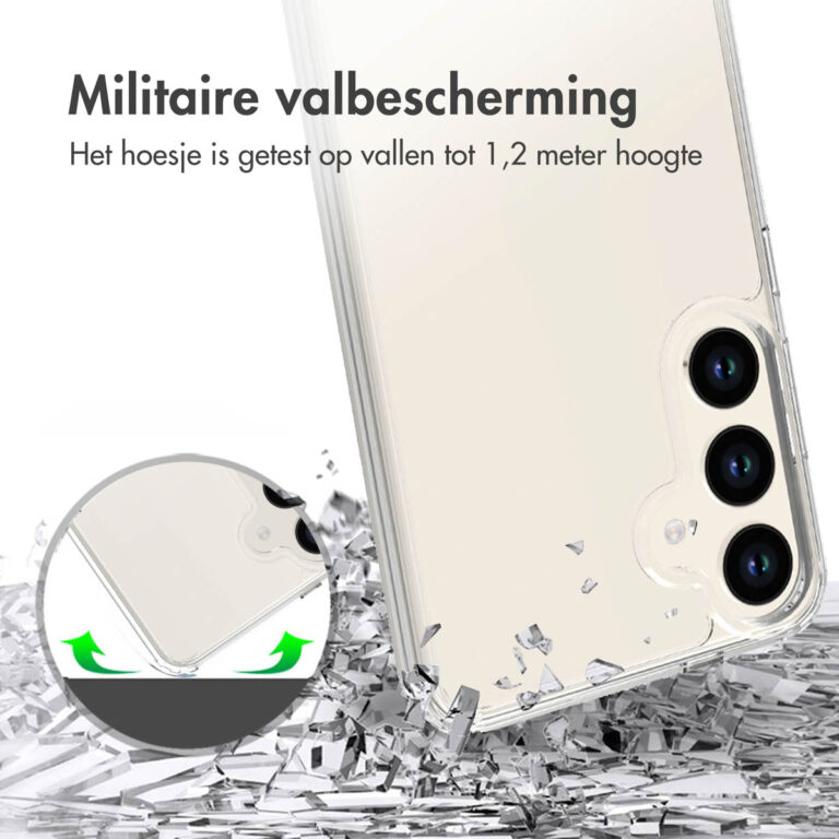 Accezz Xtreme Impact Backcover Samsung Galaxy S24 Plus - Transparant - Afbeelding 2
