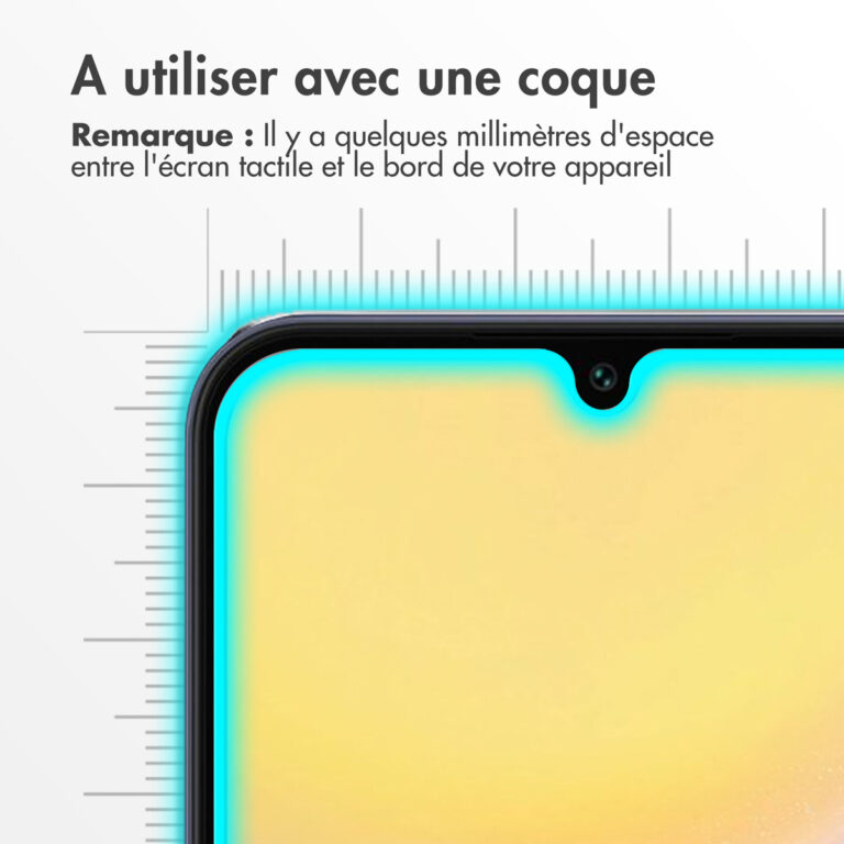 Accezz Gehard Glas Full Cover Screenprotector met applicator Samsung Galaxy A15 (5G/4G) - Afbeelding 8