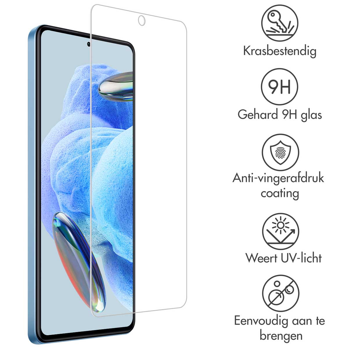 Accezz Gehard Glas Screenprotector Xiaomi 13T / 13T Pro - Afbeelding 4