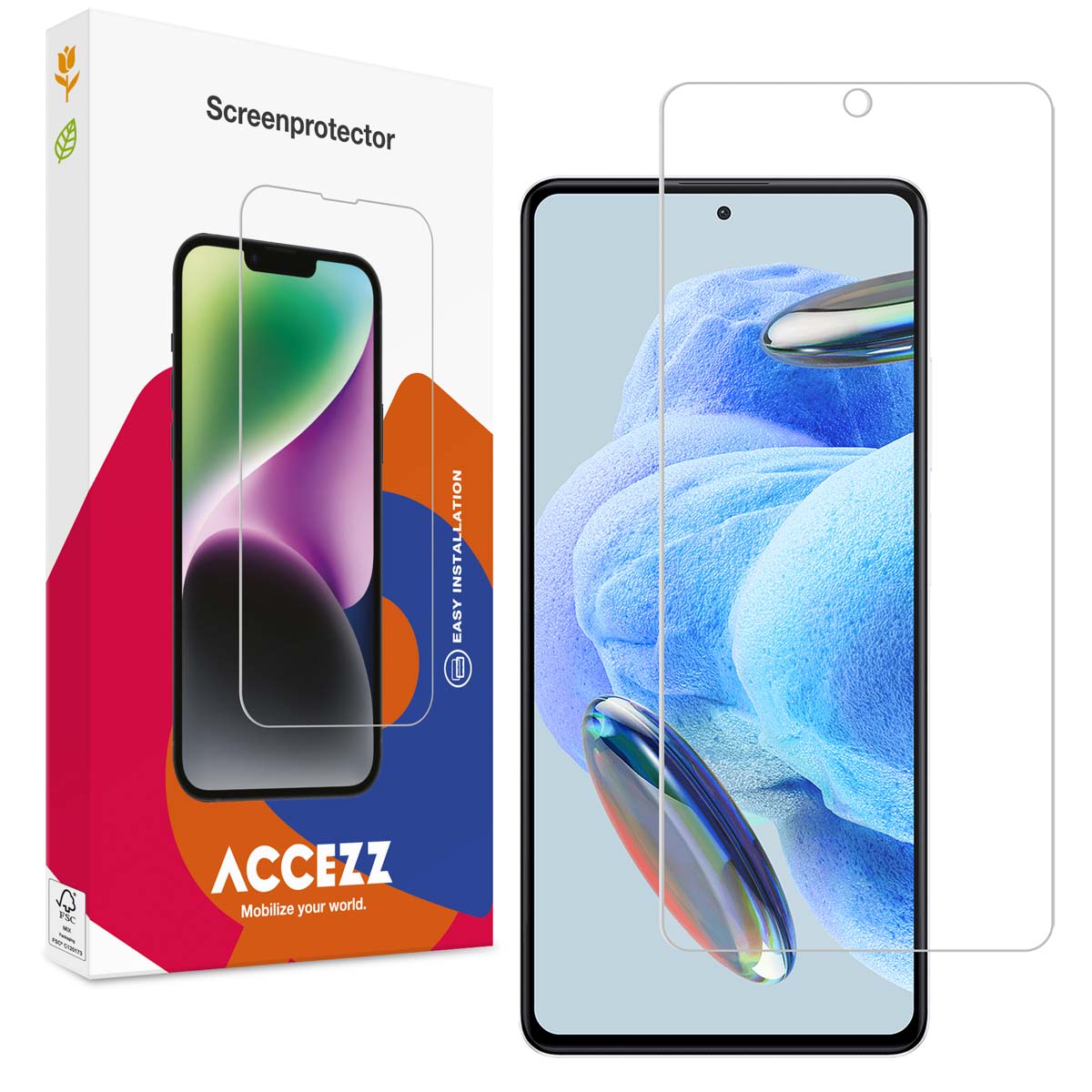 Accezz Gehard Glas Screenprotector Xiaomi 13T / 13T Pro - Afbeelding 3