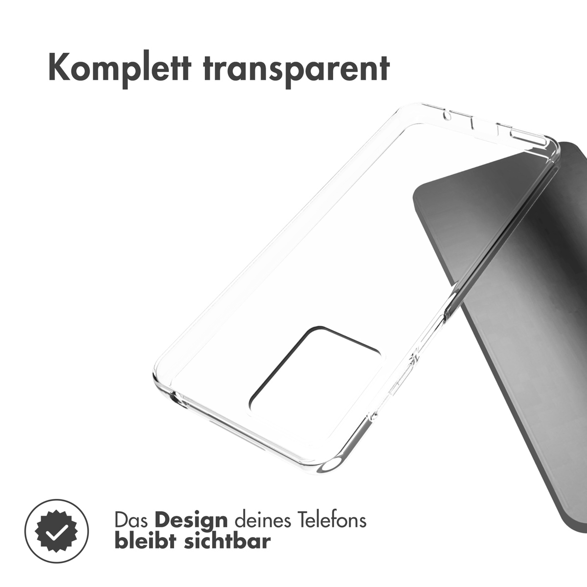 Accezz Clear Backcover Motorola Moto G14 - Transparant - Afbeelding 4