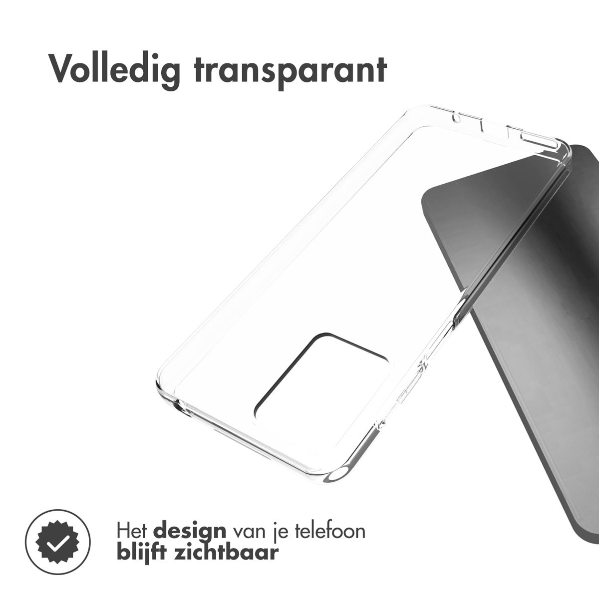 Accezz Clear Backcover Motorola Moto G14 - Transparant - Afbeelding 6