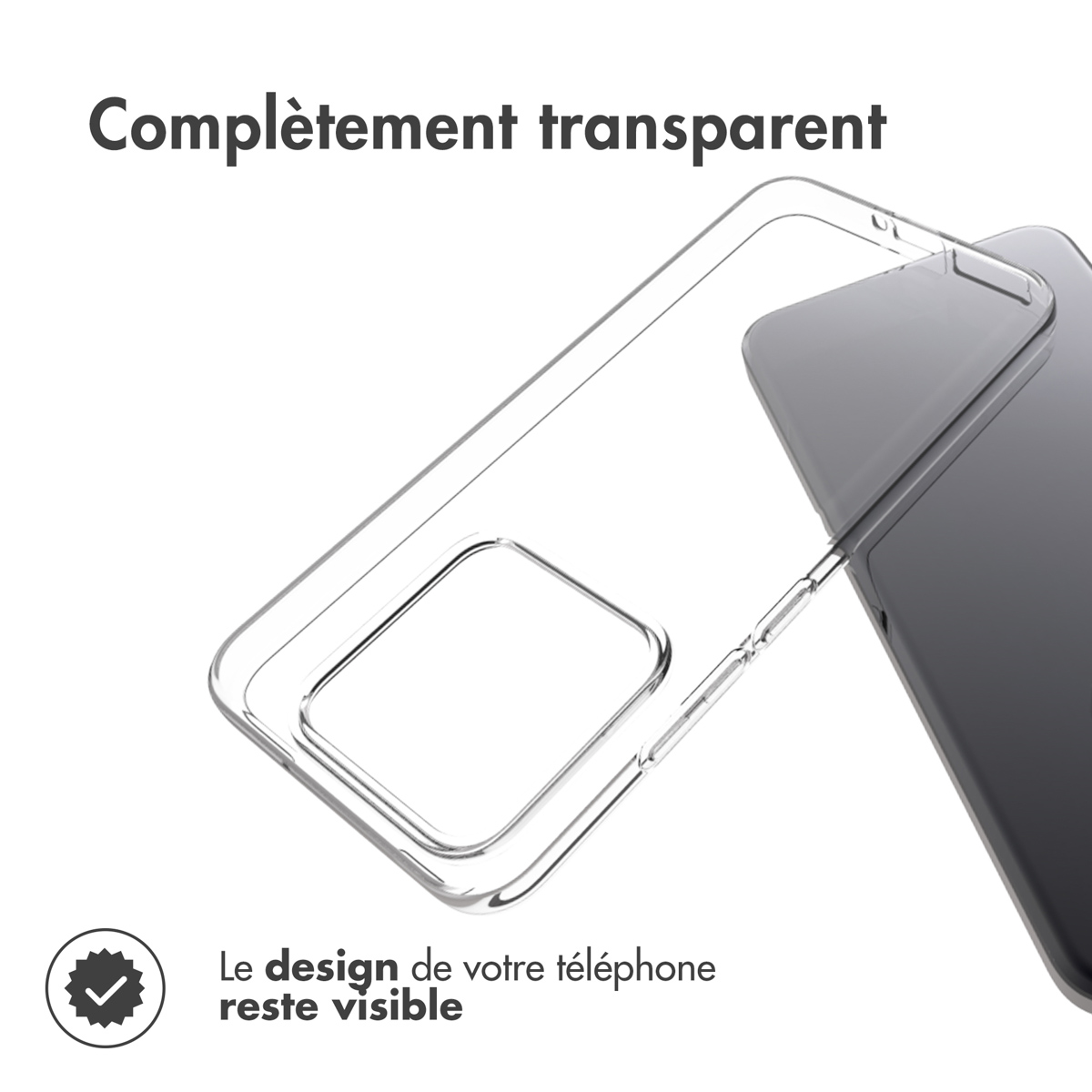 Accezz Clear Backcover Xiaomi 14 - Transparant - Afbeelding 4