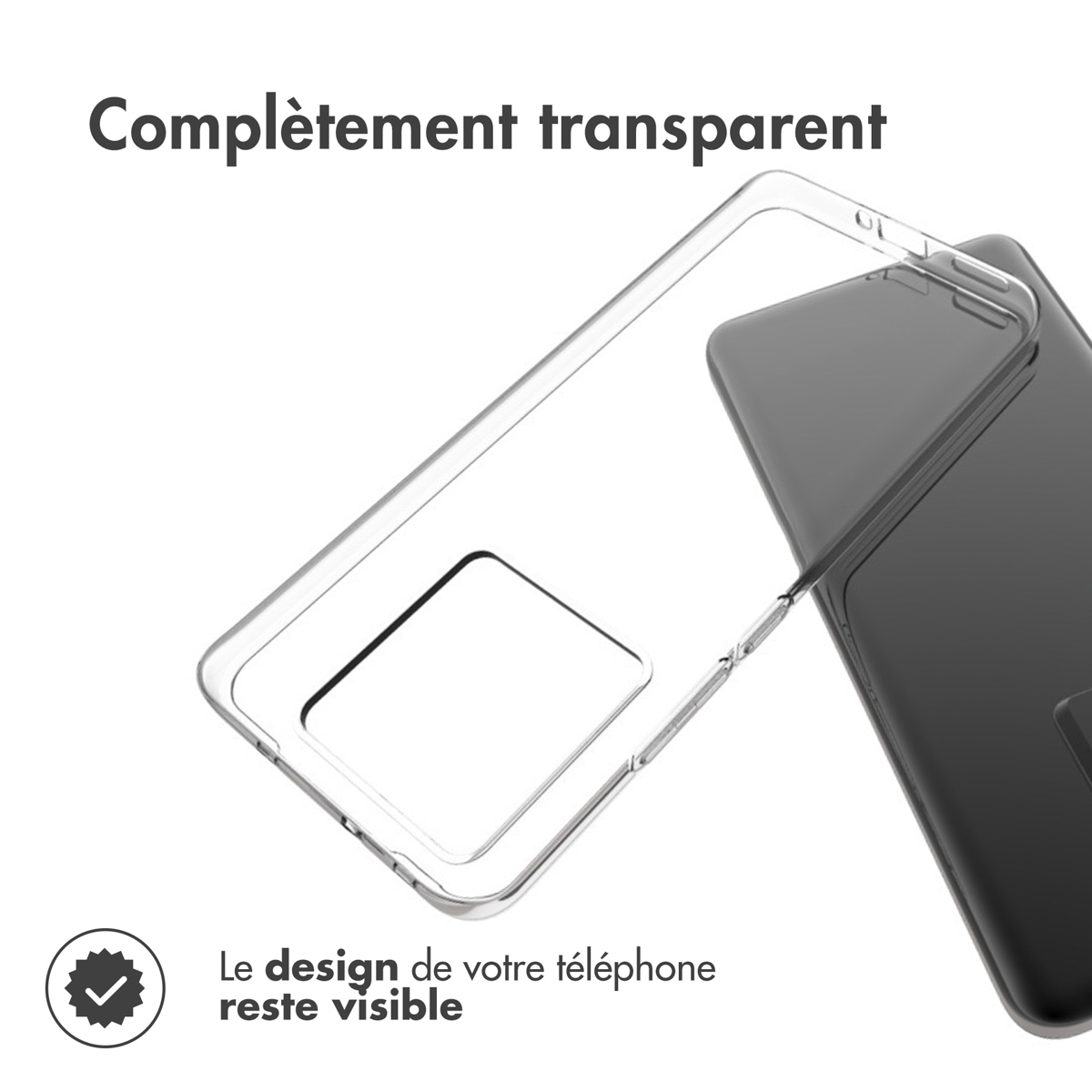 Accezz Clear Backcover Xiaomi 13T / 13T Pro - Transparant - Afbeelding 5