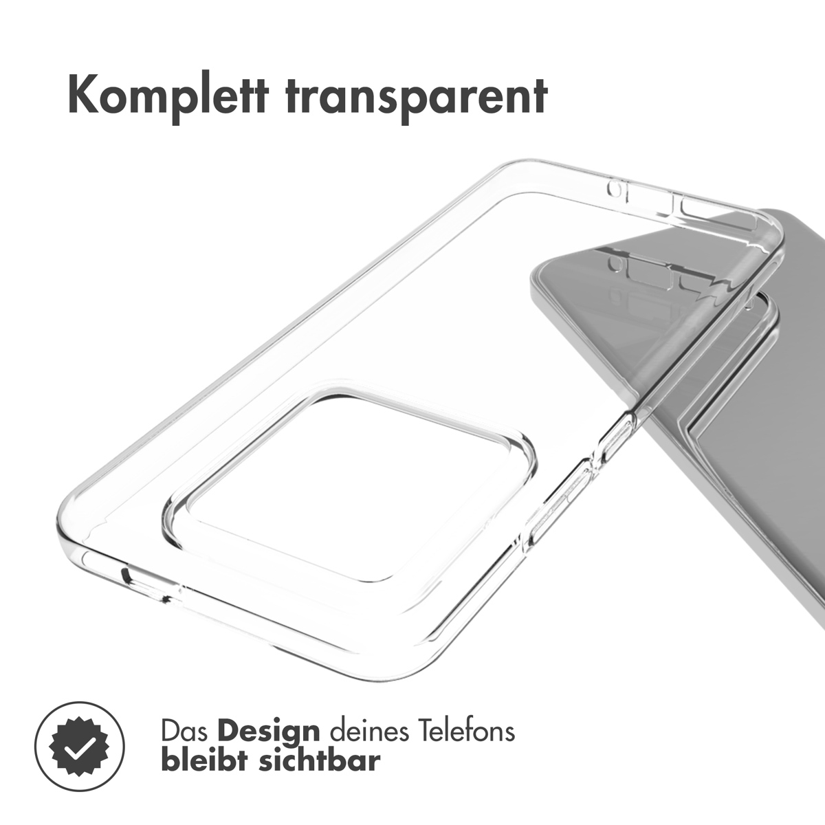 Accezz Clear Backcover Xiaomi 14 Pro - Transparant - Afbeelding 4