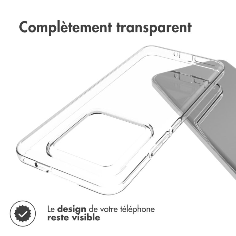 Accezz Clear Backcover Xiaomi 14 Pro - Transparant - Afbeelding 3
