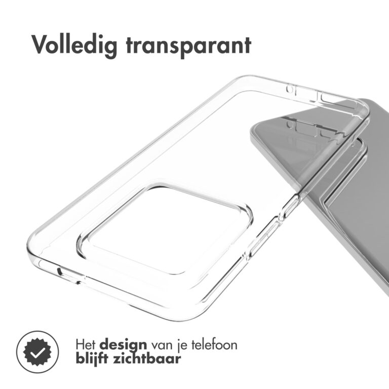 Accezz Clear Backcover Xiaomi 14 Pro - Transparant - Afbeelding 2