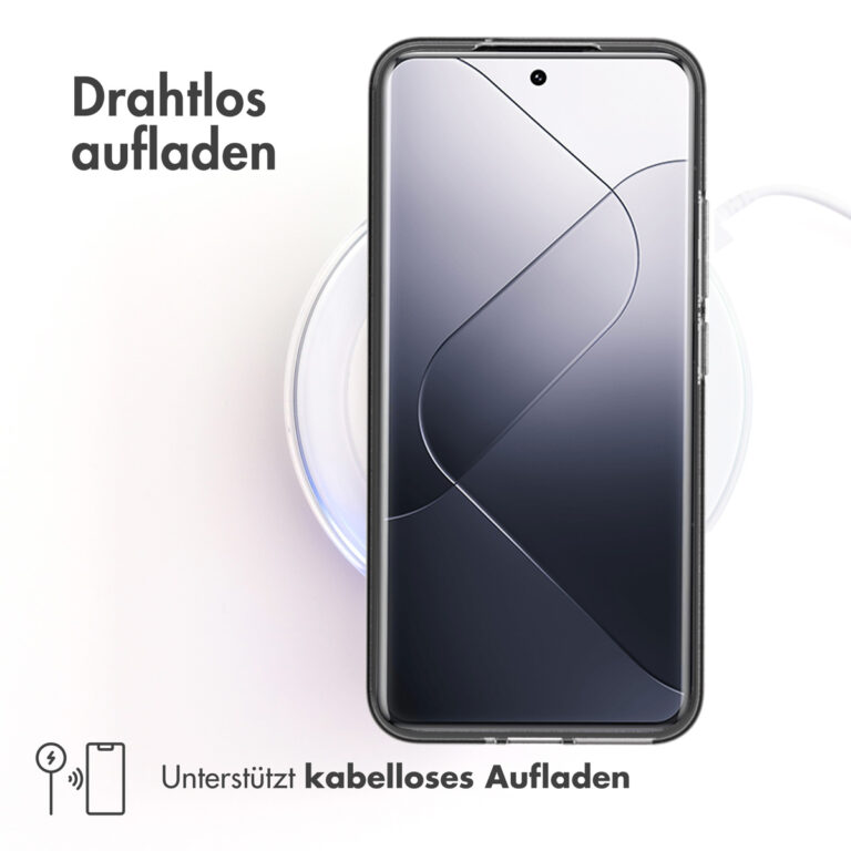 Accezz Clear Backcover Xiaomi 14 Pro - Transparant - Afbeelding 5