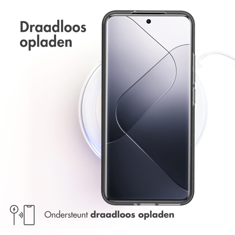 Accezz Clear Backcover Xiaomi 14 Pro - Transparant - Afbeelding 9