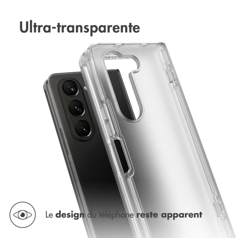 Accezz Xtreme Impact Backcover Samsung Galaxy Z Fold 5 - Transparant - Afbeelding 9