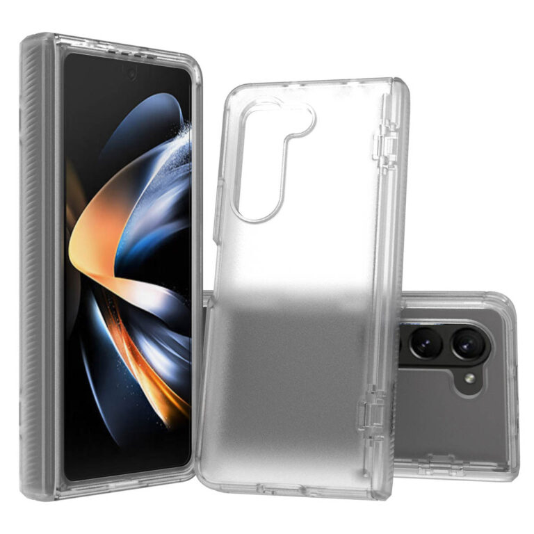 Accezz Xtreme Impact Backcover Samsung Galaxy Z Fold 5 - Transparant - Afbeelding 8