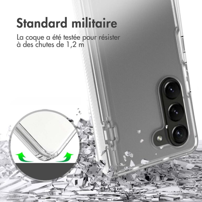 Accezz Xtreme Impact Backcover Samsung Galaxy Z Fold 5 - Transparant - Afbeelding 7