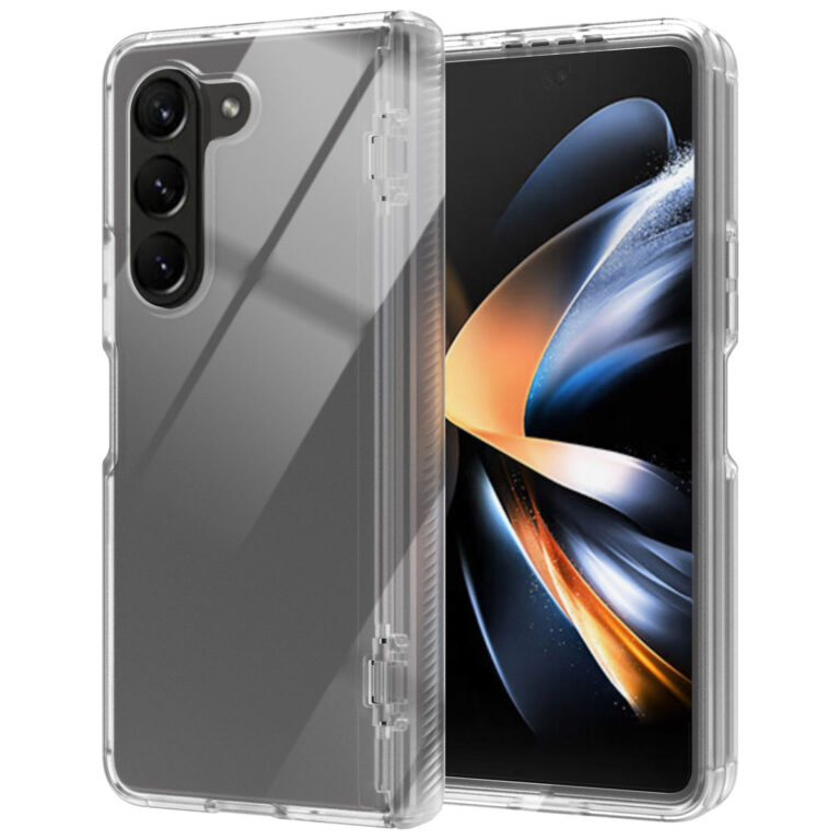 Accezz Xtreme Impact Backcover Samsung Galaxy Z Fold 5 - Transparant - Afbeelding 6