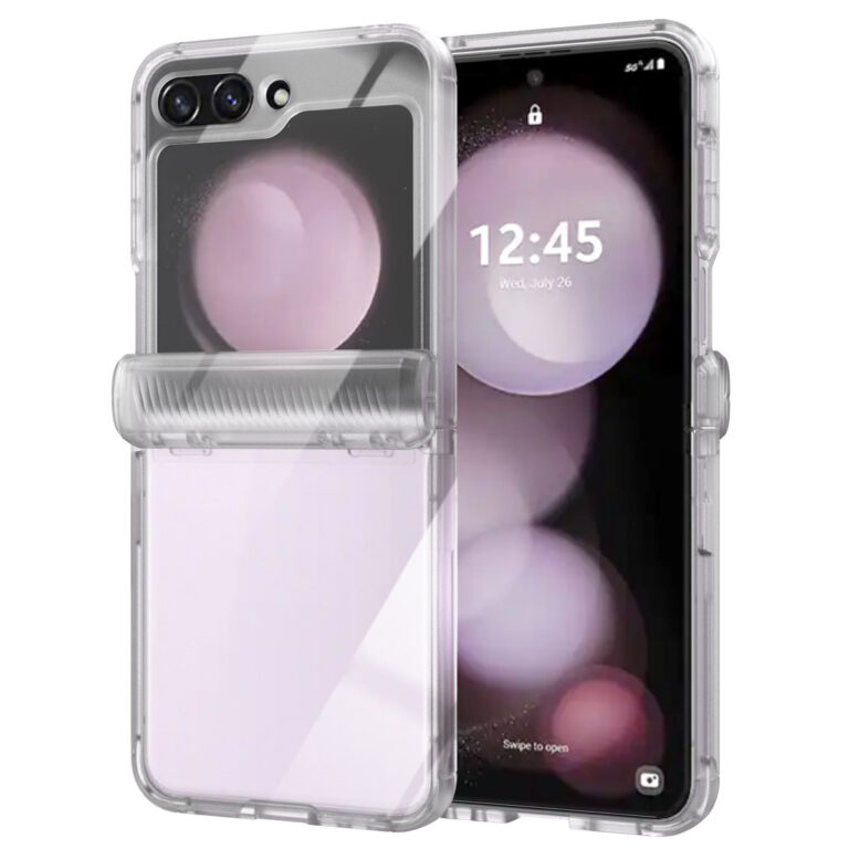 Accezz Xtreme Impact Backcover Samsung Galaxy Z Flip 5 - Transparant - Afbeelding 6