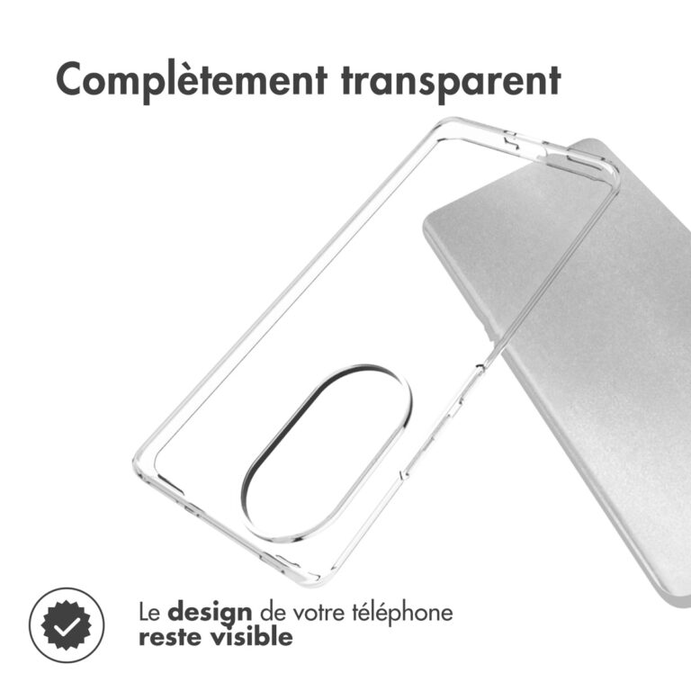 Accezz Clear Backcover Oppo Reno 10 / 10 Pro - Transparant - Afbeelding 9
