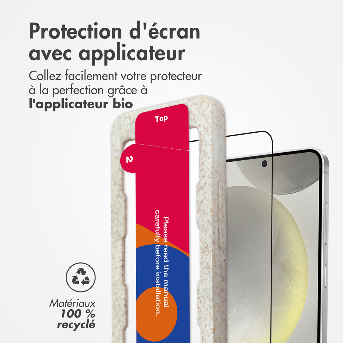 Accezz Gehard Glas Full Cover Screenprotector met applicator Samsung Galaxy S24 / S25 - Afbeelding 5