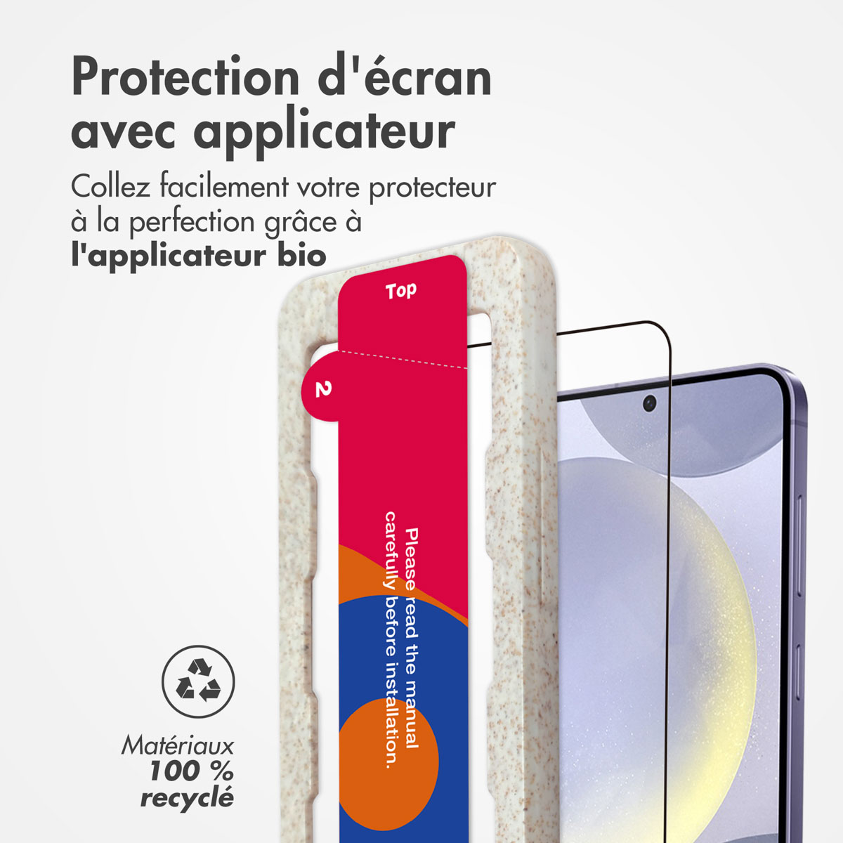 Accezz Gehard Glas Full Cover Screenprotector met applicator Samsung Galaxy S24 Plus / S25 Plus - Afbeelding 5