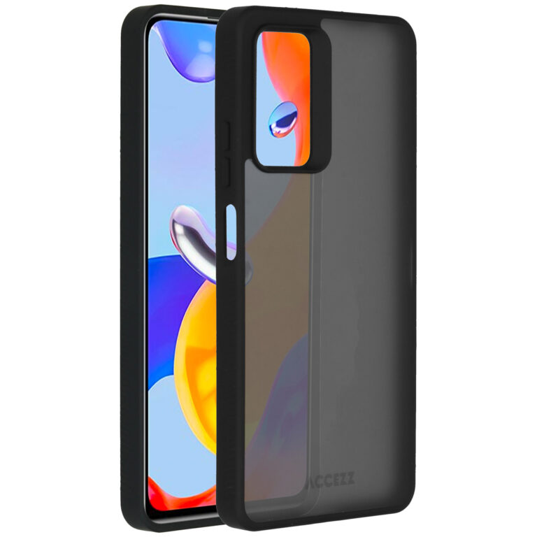 Accezz Rugged Frosted Backcover Xiaomi Redmi  Note 11 Pro - Zwart - Afbeelding 10