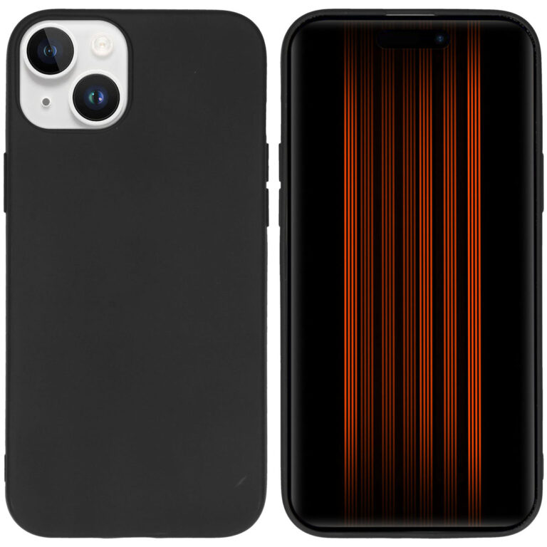 Accezz Color Backcover Apple iPhone 15 Plus - Zwart - Afbeelding 10