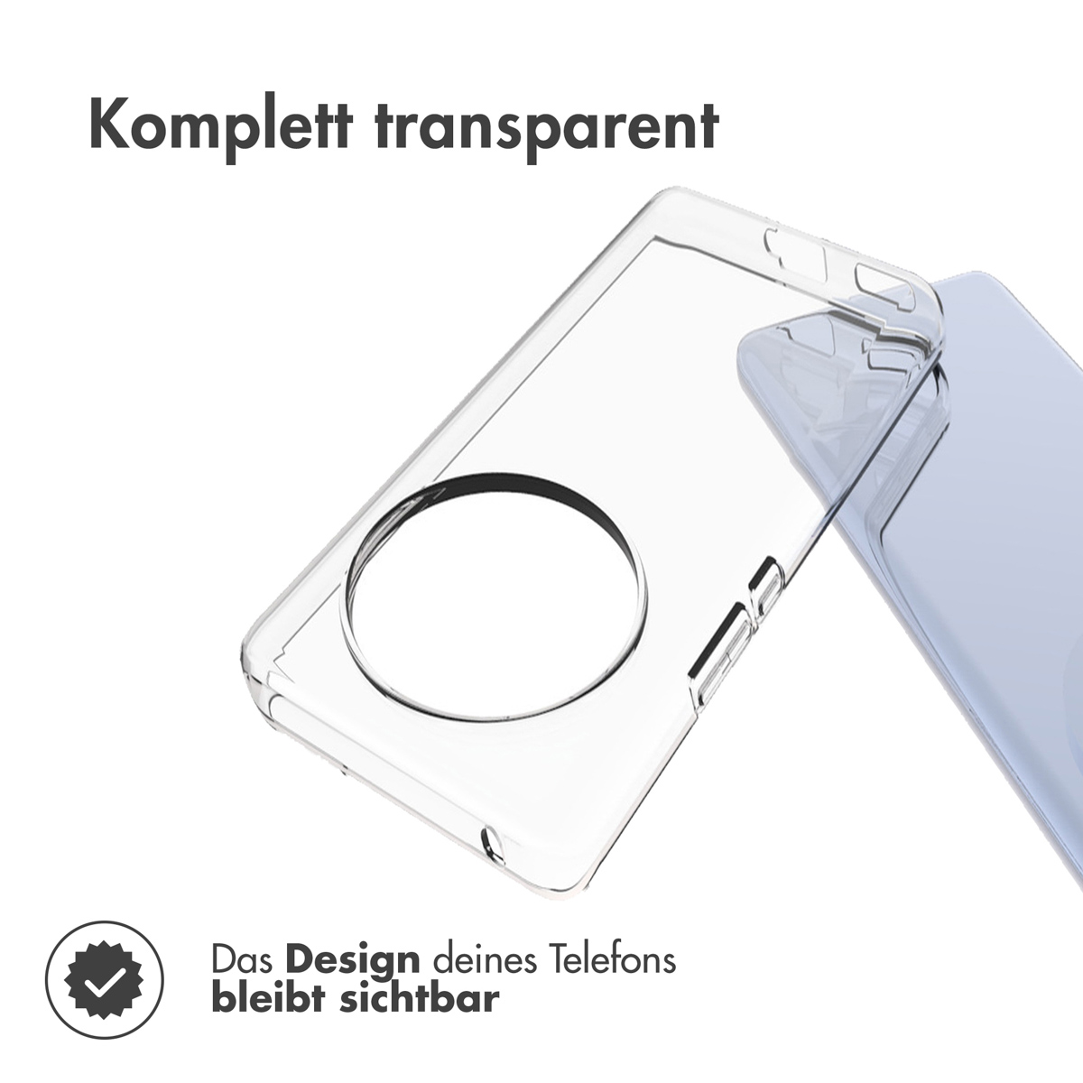 Accezz Clear Backcover Honor Magic 6 Lite - Transparant - Afbeelding 4