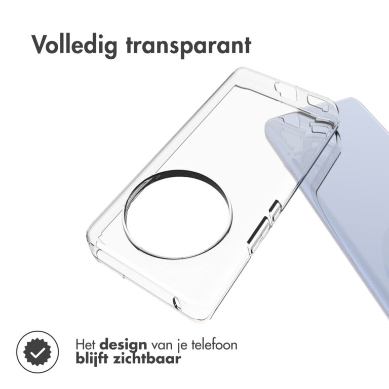 Accezz Clear Backcover Honor Magic 6 Lite - Transparant - Afbeelding 5
