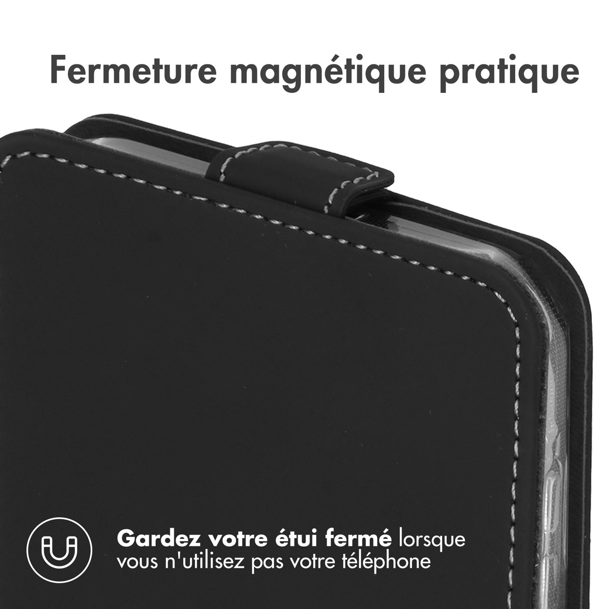 Accezz Flipcase Samsung Galaxy A15 (5G/4G) - Zwart - Afbeelding 6