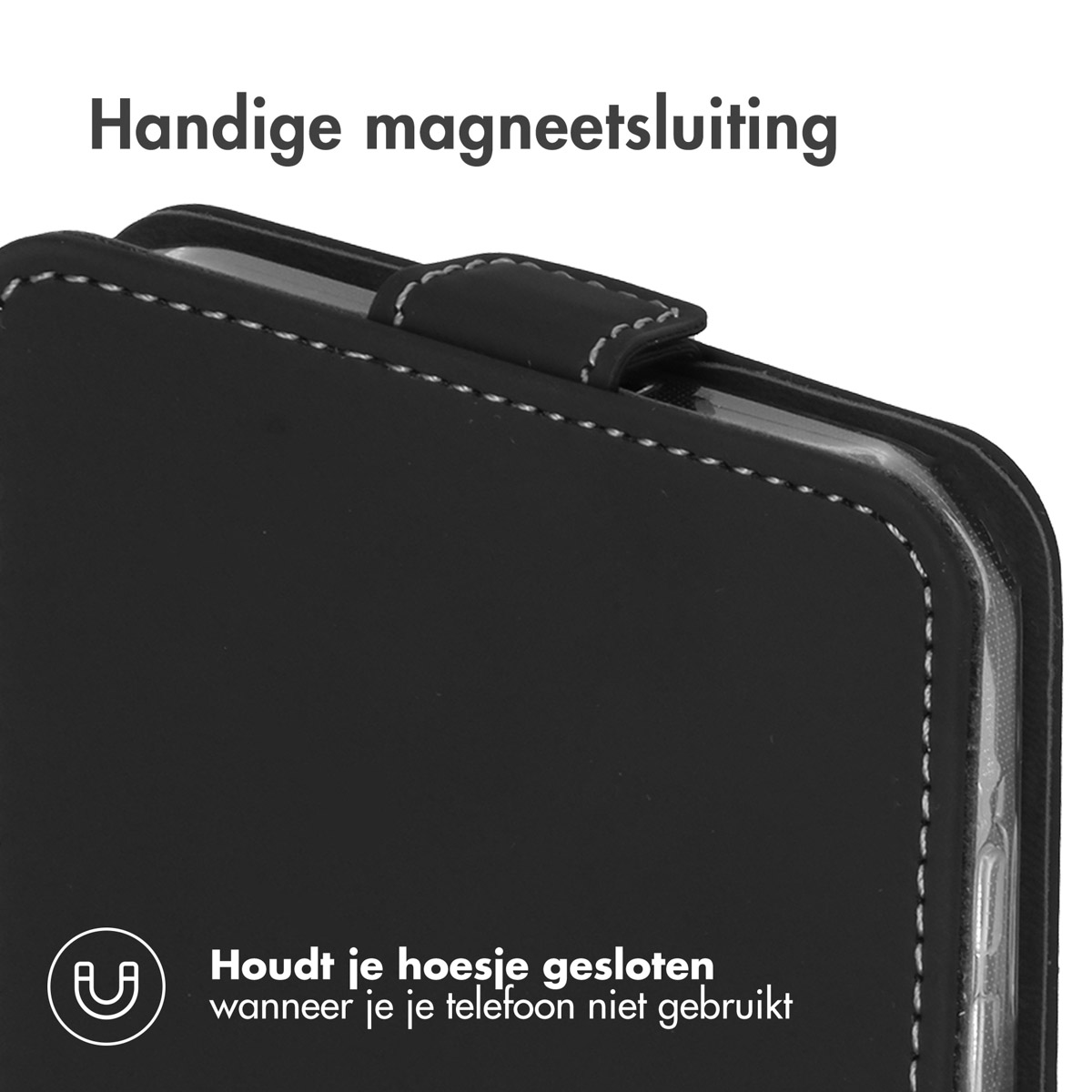 Accezz Flipcase Samsung Galaxy A15 (5G/4G) - Zwart - Afbeelding 5