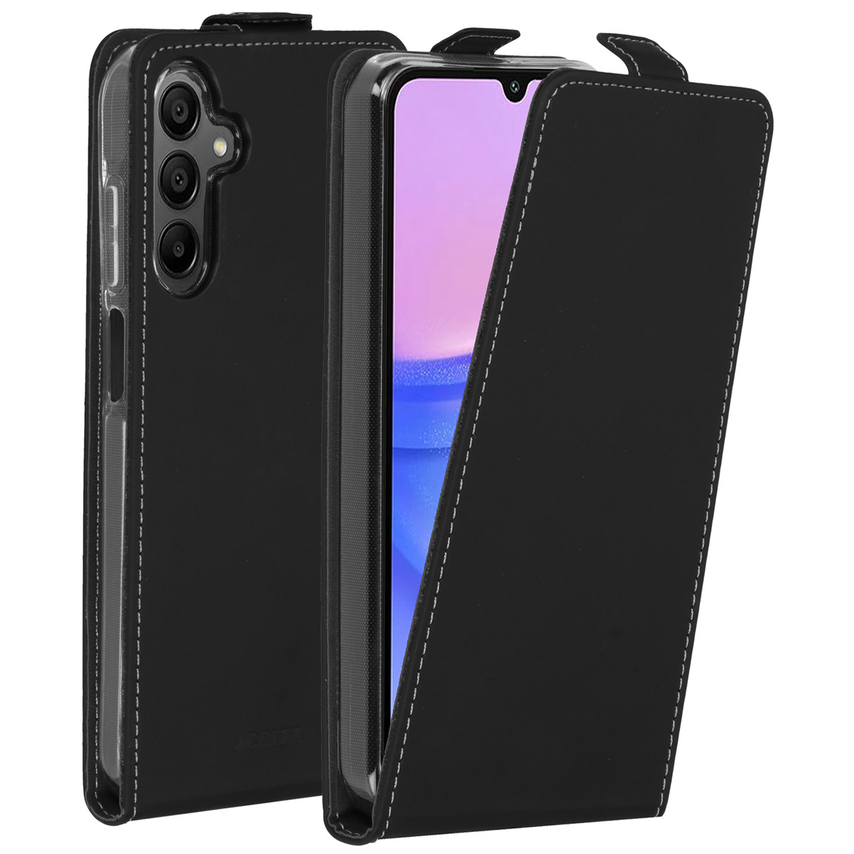 Accezz Flipcase Samsung Galaxy A15 (5G/4G) - Zwart - Afbeelding 2
