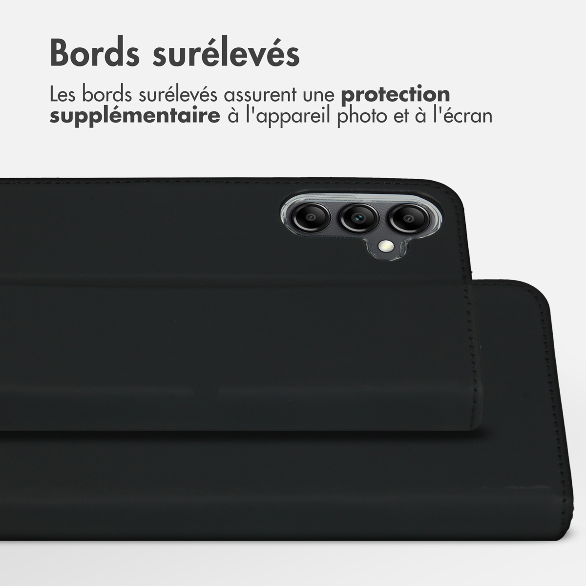 Accezz Wallet Softcase Bookcase Samsung Galaxy A15 (5G/4G) - Zwart - Afbeelding 10