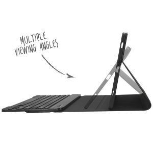 Accezz QWERTY Bluetooth Keyboard Bookcase Samsung Galaxy Tab S10 Lite / S10 FE / S9 FE