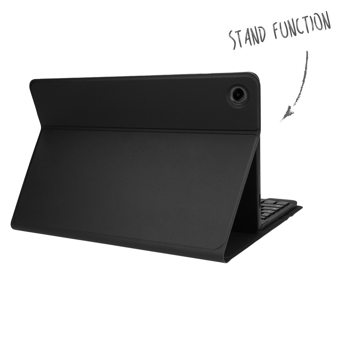 Accezz QWERTY Bluetooth Keyboard Bookcase Samsung Galaxy Tab A9 8.7 inch - Afbeelding 6